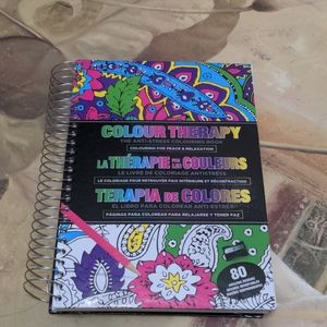 Color Therapy anti-stress coloring book